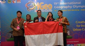 Indonesia Juara Umum di Olimpiade Geografi Internasional 2024