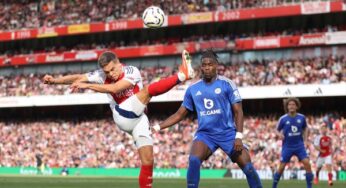 Kemenangan Arsenal 2-0 atas Leicester City di Emirates